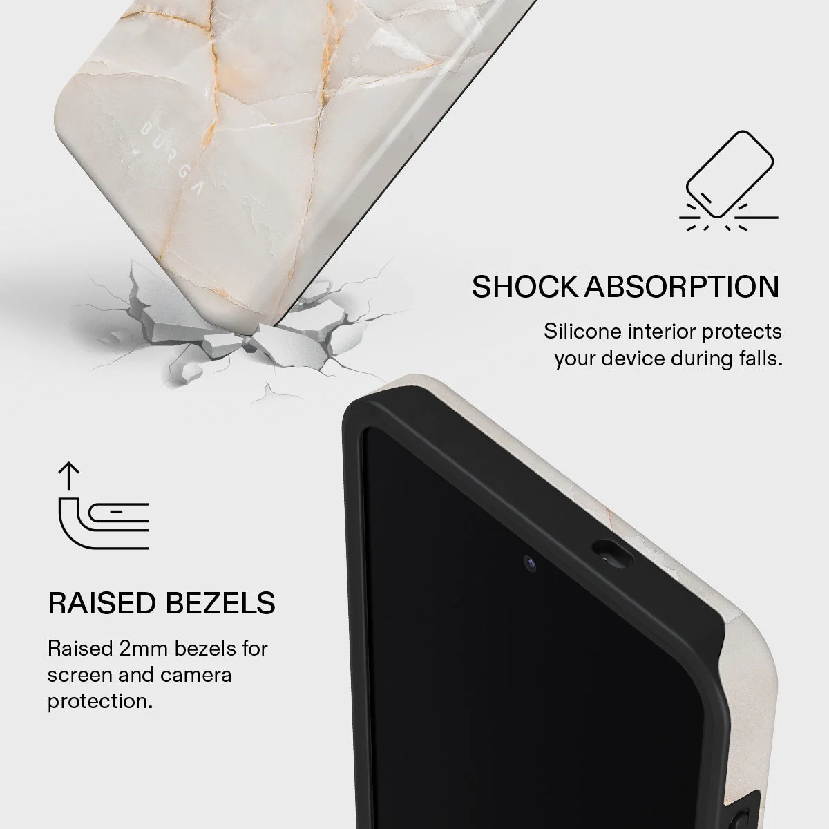 Vanilla Sand - Marble Samsung Galaxy S26 Case - Image 4