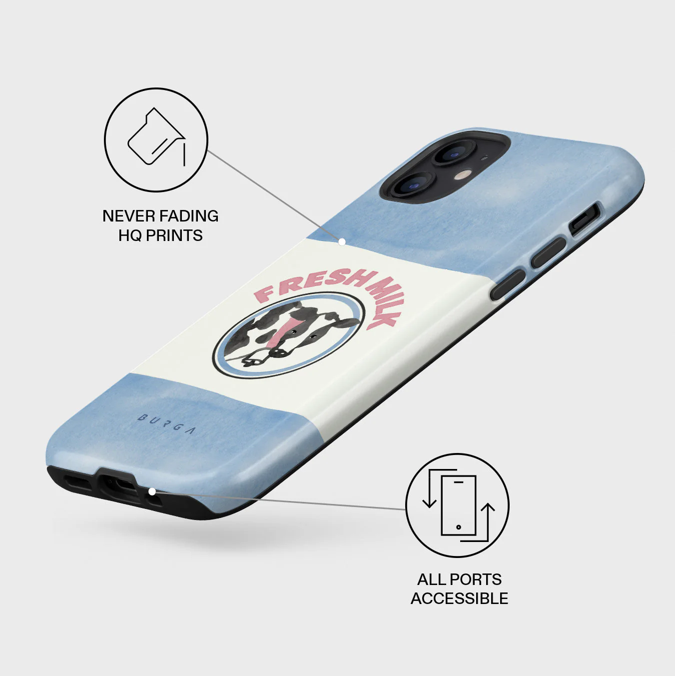 Milkshake - iPhone 12 Case - Image 3