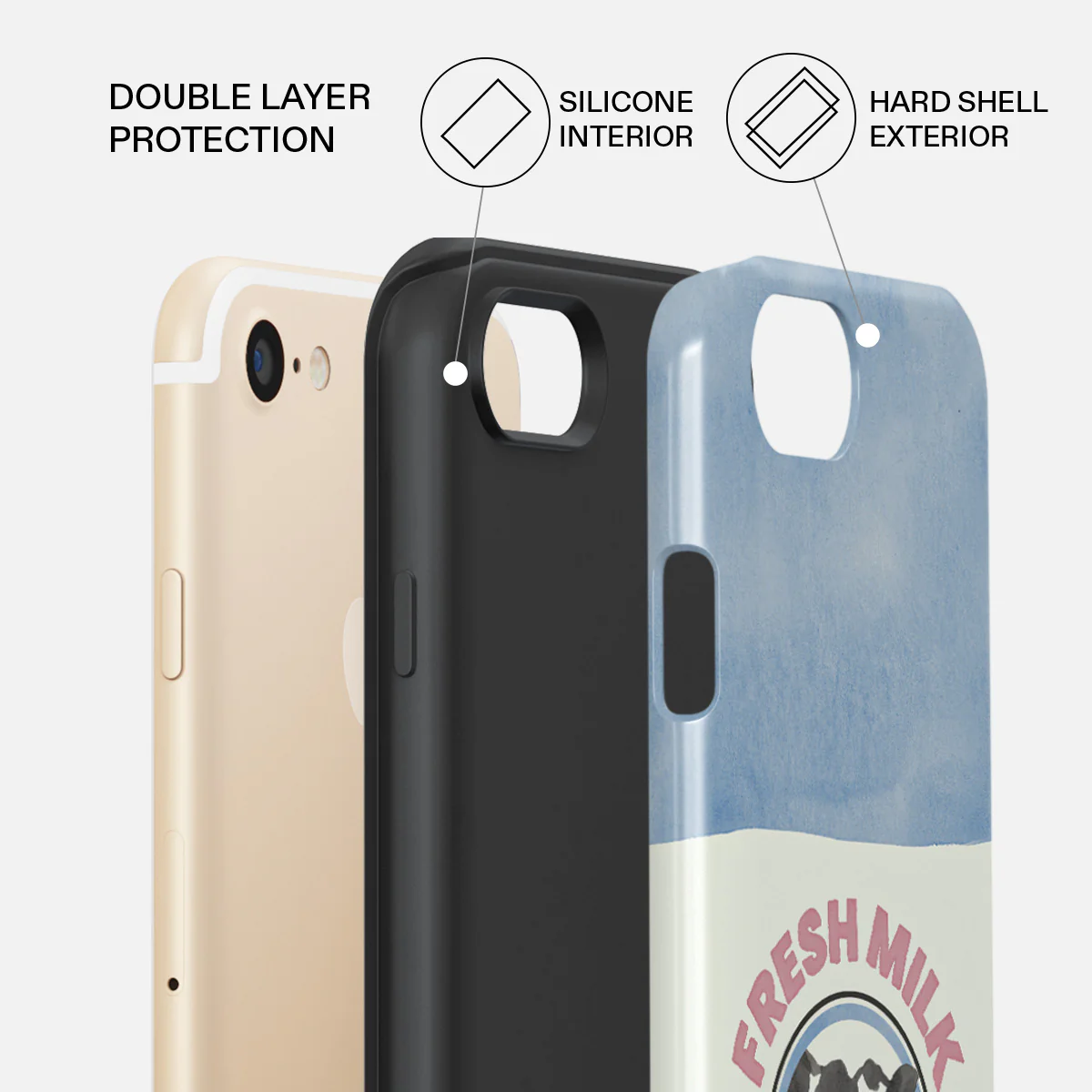 Milkshake - iPhone 7 / iPhone 8 Case - Image 6