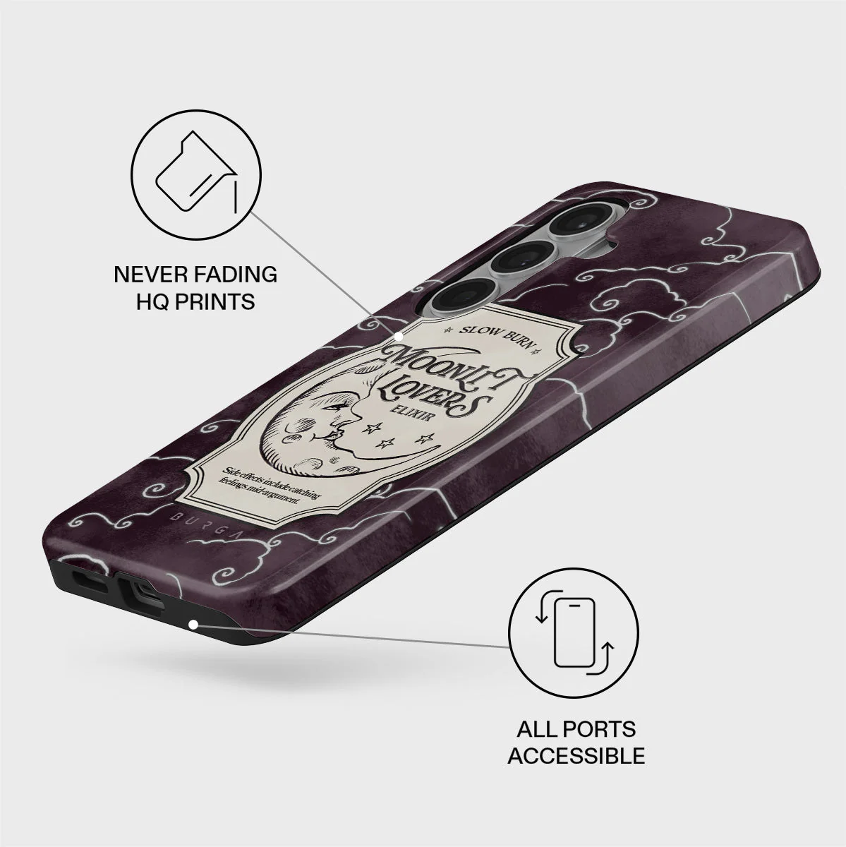 Moonlit Lovers - Samsung Galaxy S26 Plus Case - Image 3