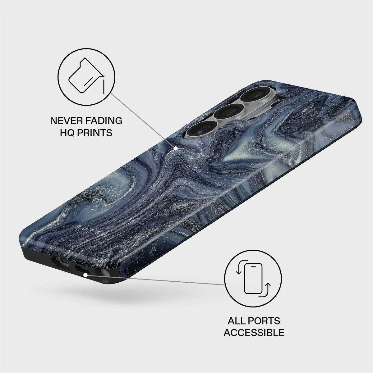 Navy Trench - Blue Samsung Galaxy S26 Ultra Case - Image 3