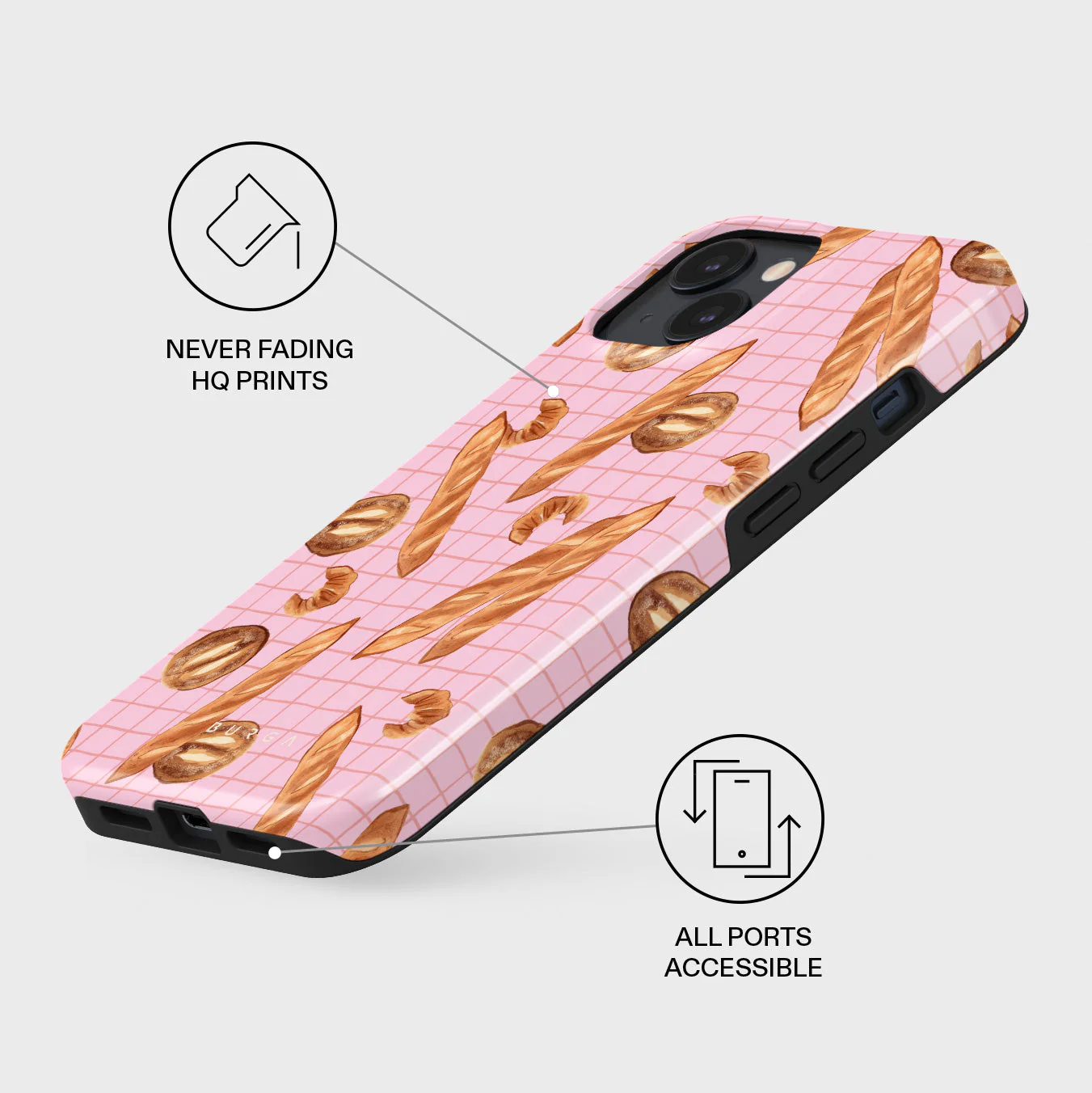 No Crumbs - iPhone 14 Case - Image 3