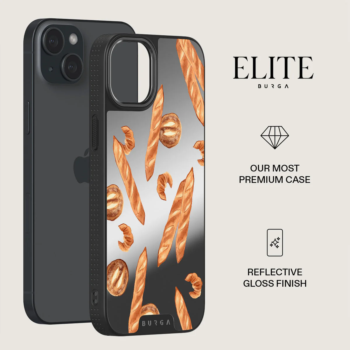 No Crumbs - iPhone 15 Case - Image 35