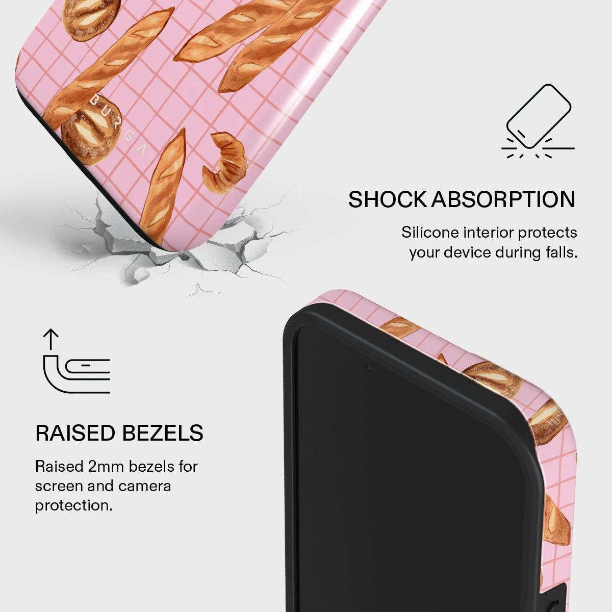 No Crumbs - iPhone 15 Plus Case - Image 4