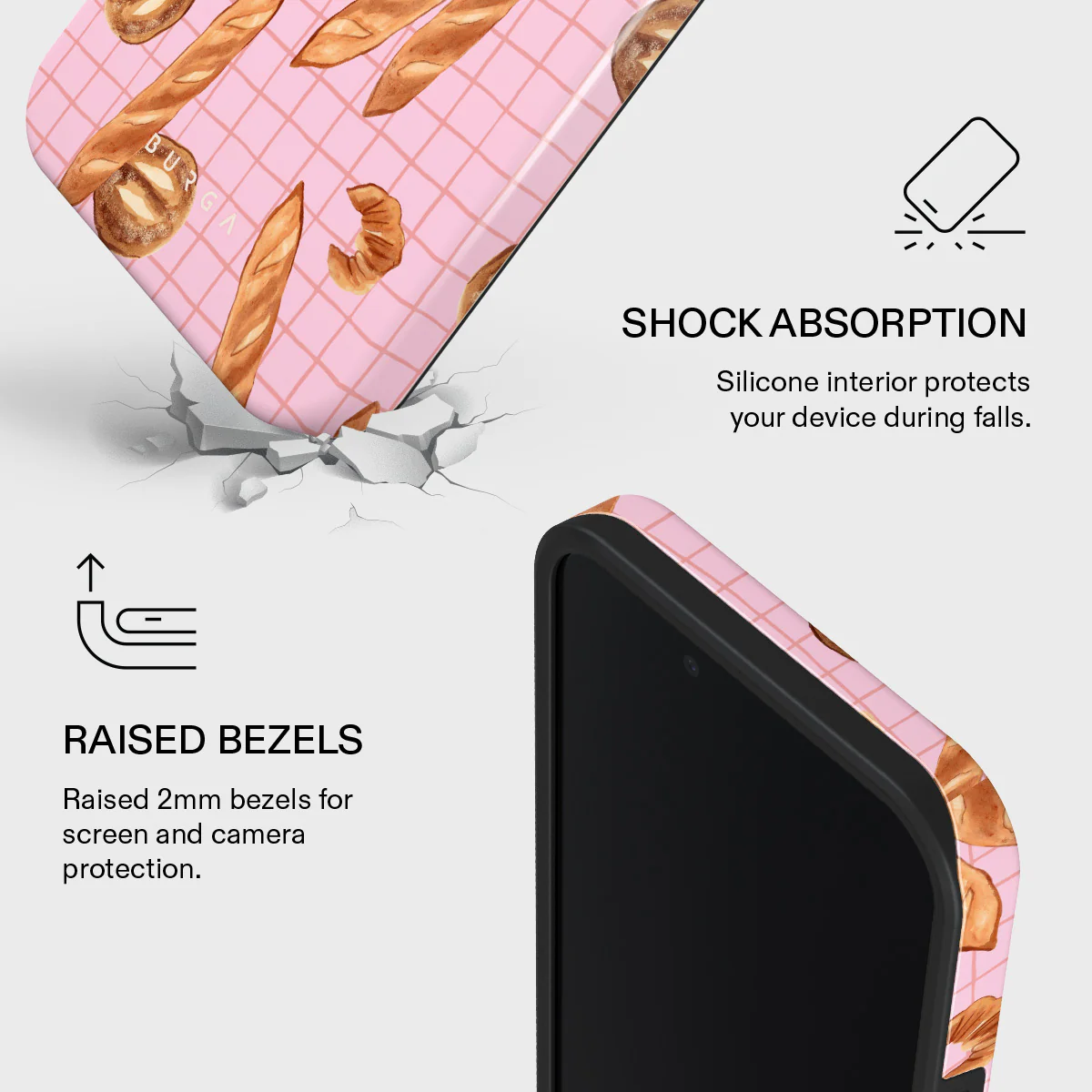 No Crumbs - iPhone 16e Case - Image 4