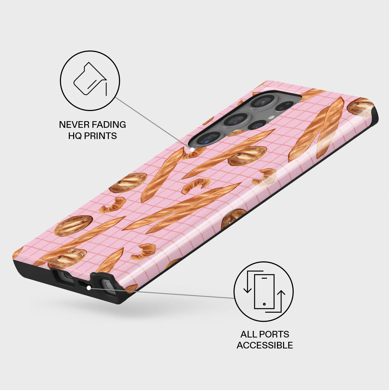 No Crumbs - Samsung Galaxy S24 Ultra Case - Image 3