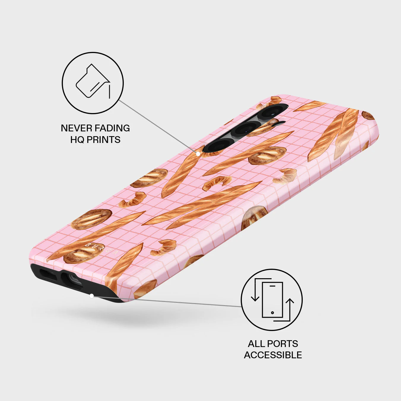 No Crumbs - Samsung Galaxy S25 Case - Image 3