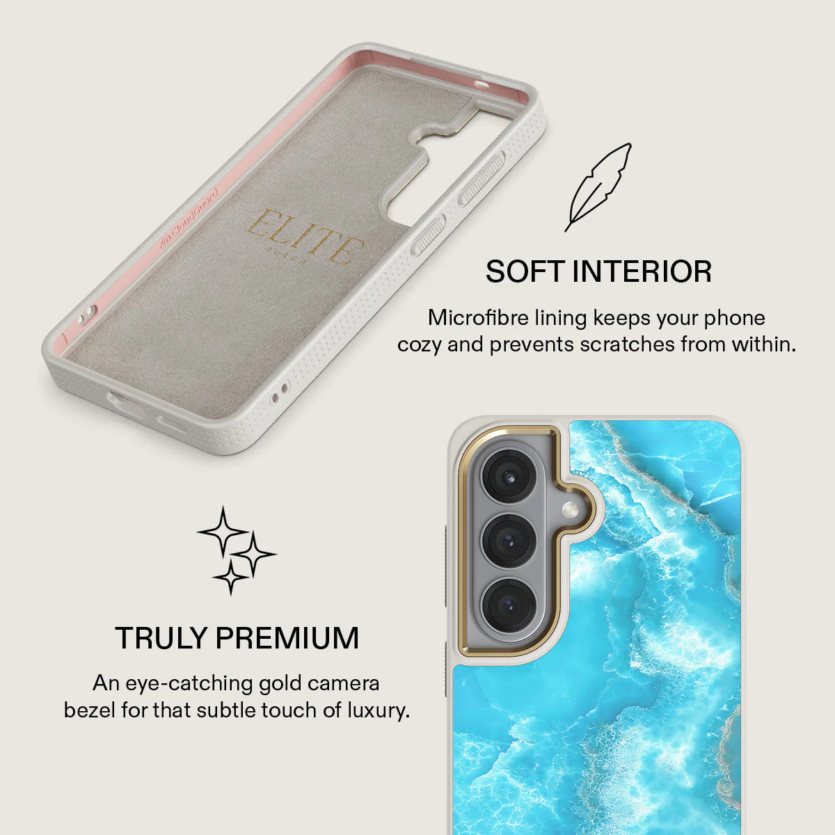 Ocean Waves - Blue Samsung Galaxy S26 Plus Case - Image 31