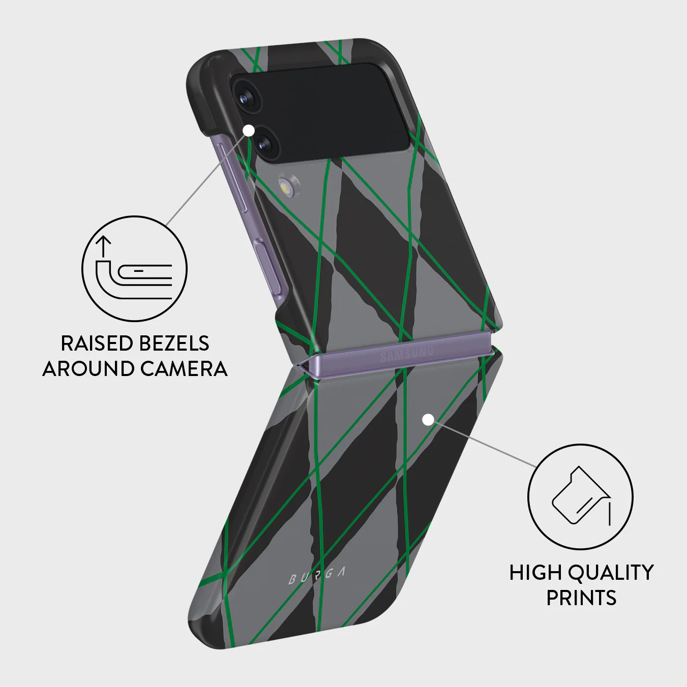 Old School - Samsung Galaxy Z Flip 4 Case - Image 3
