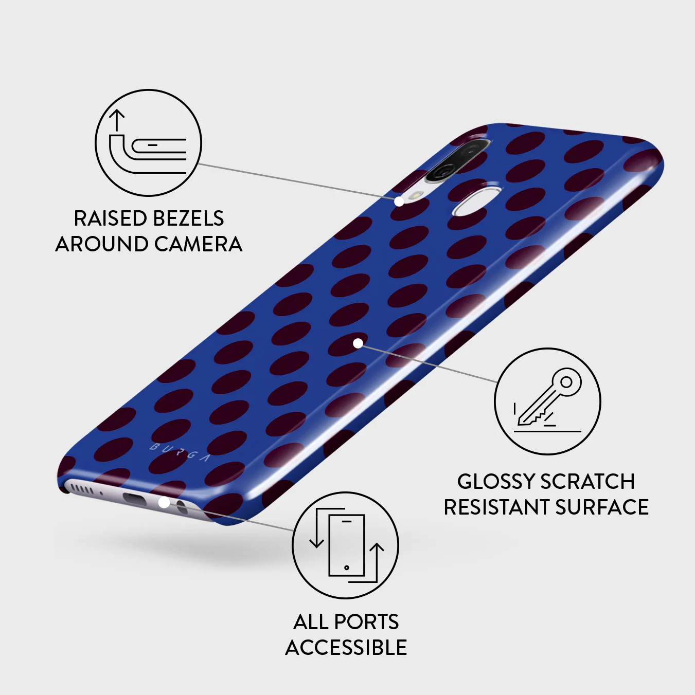 On Pause - Samsung Galaxy A40 Case - Image 3
