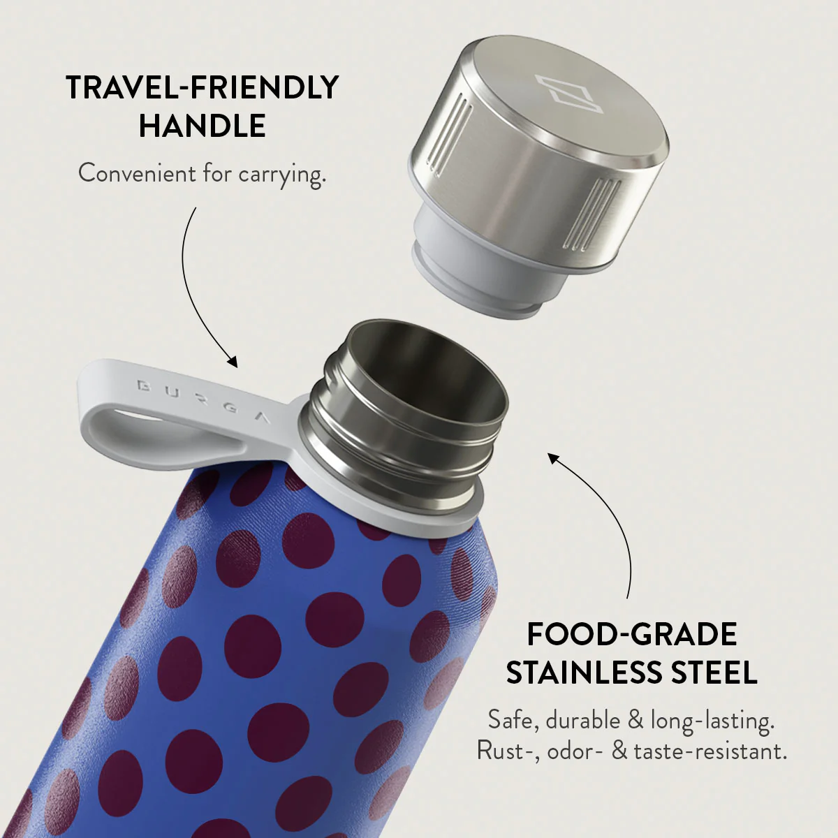 On Pause - Water Bottle - Image 4