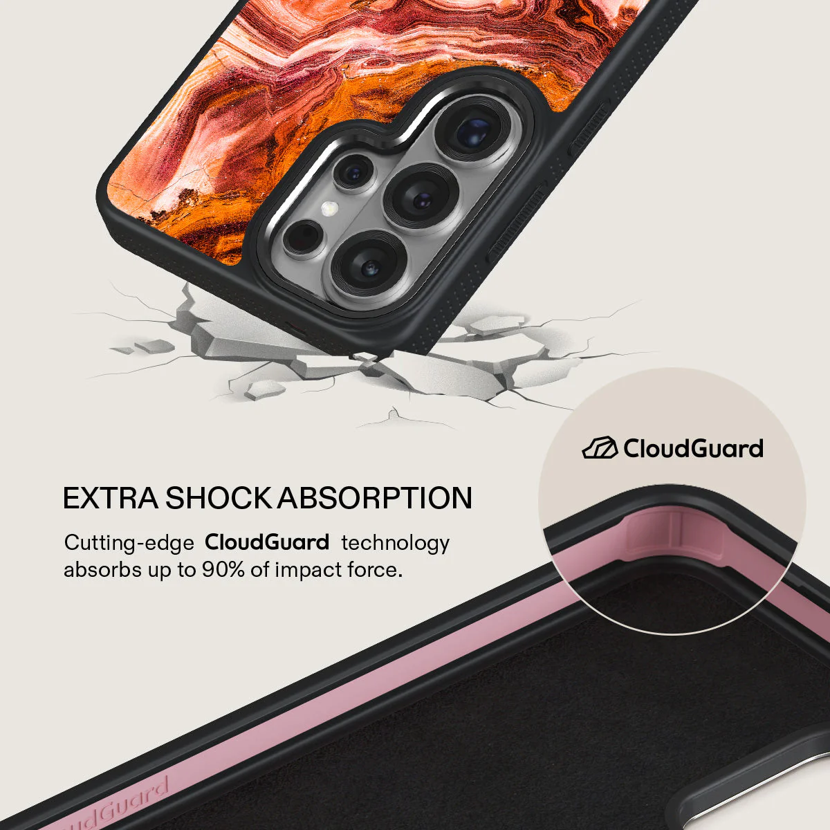 Pumpkin Spice - Orange Samsung Galaxy S26 Ultra Case - Image 14