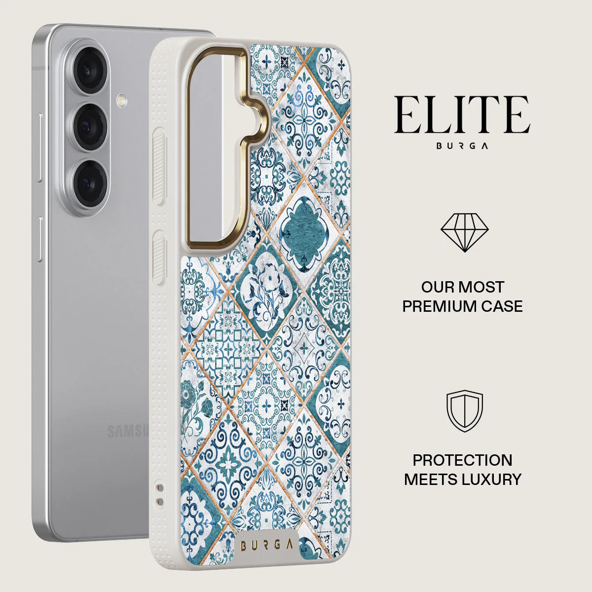 Tropical Oasis - Ornament Samsung Galaxy S26 Case - Image 27
