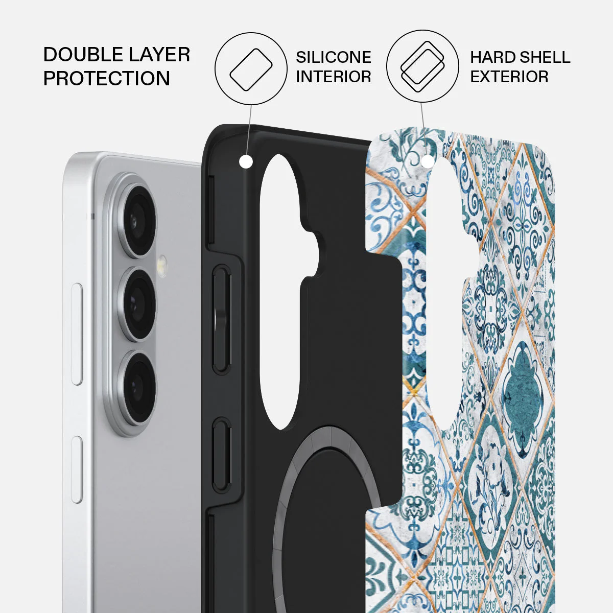 Tropical Oasis - Ornament Samsung Galaxy S26 Plus Case - Image 2