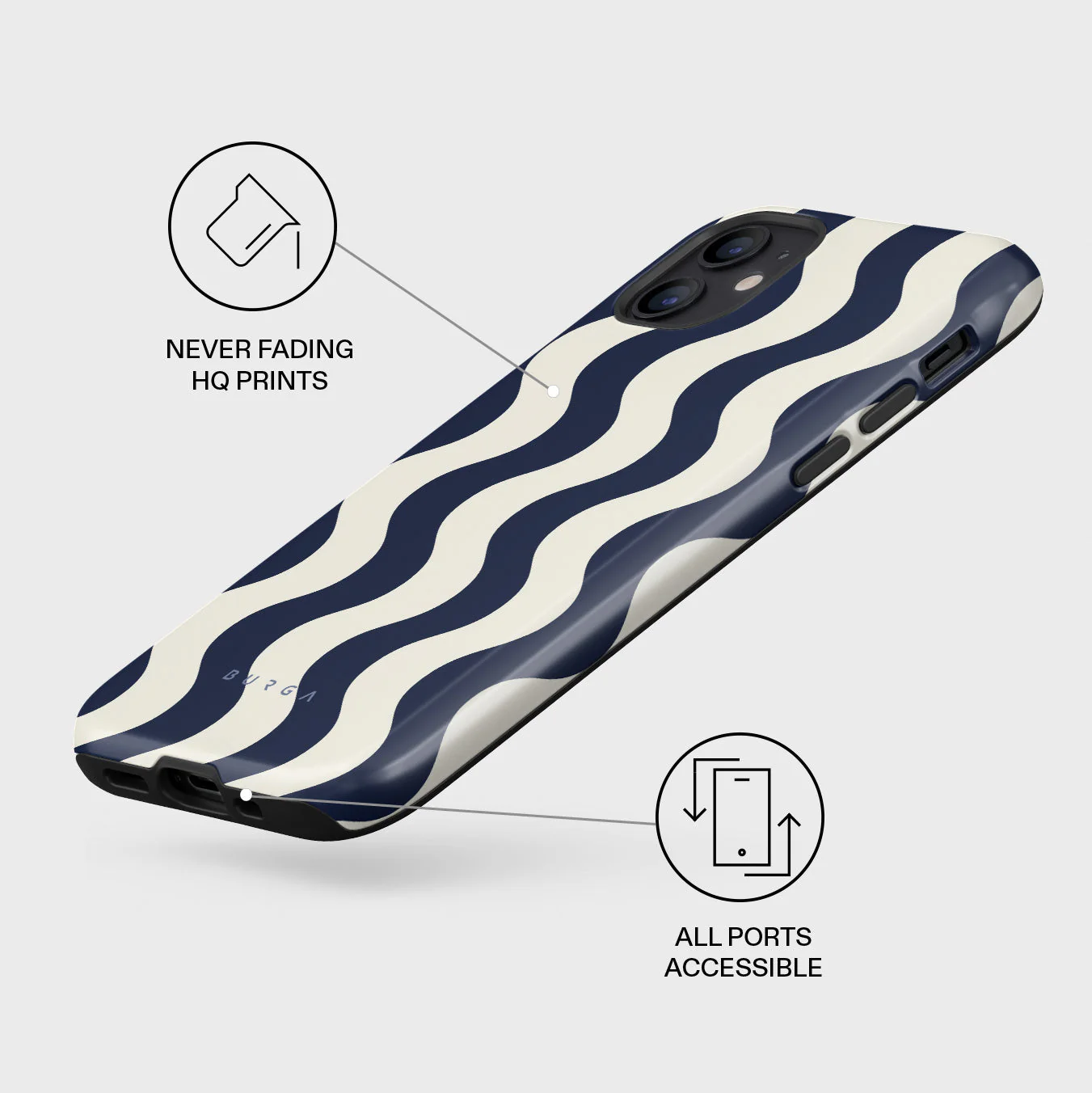 Out of Line - iPhone 12 Case - Image 3