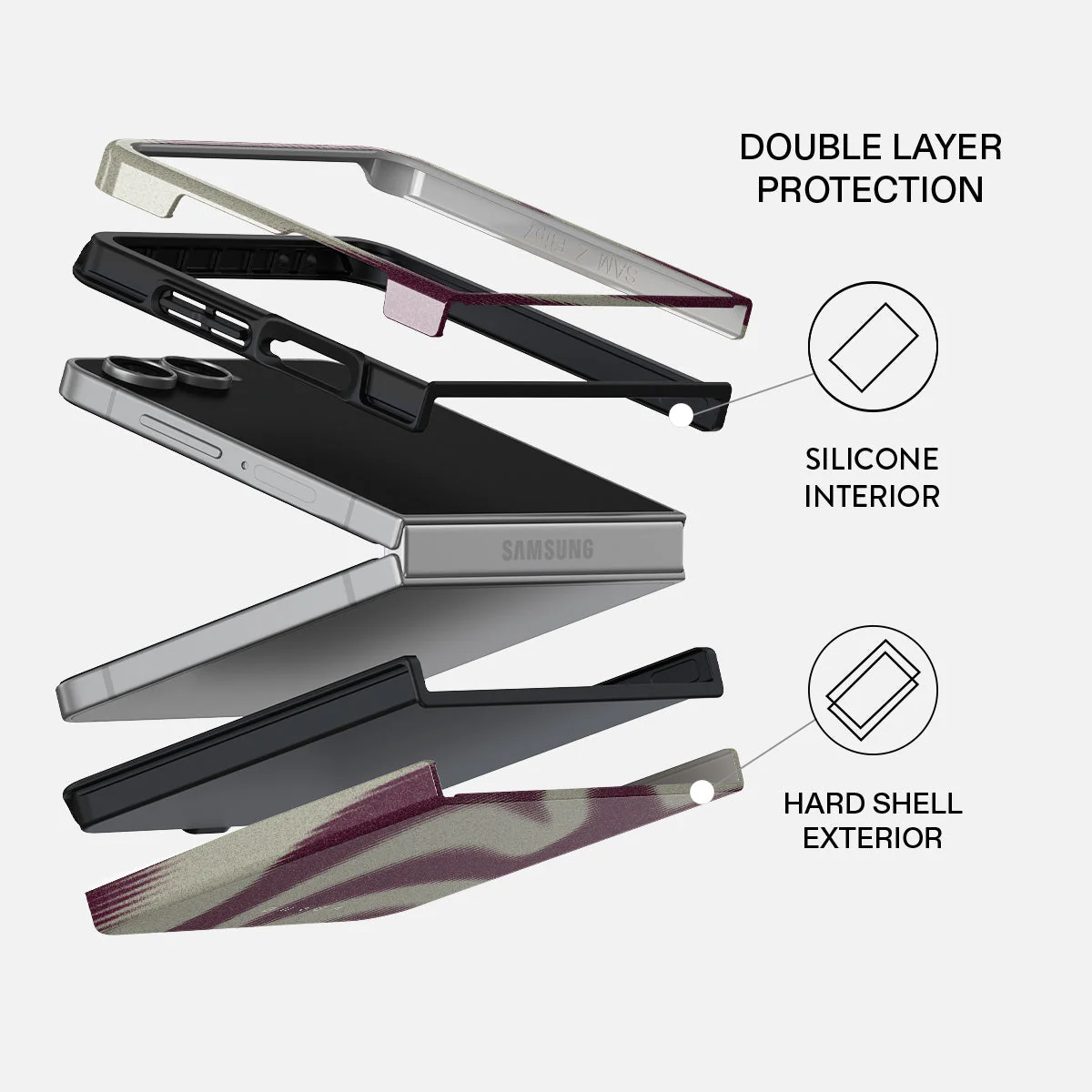 Phantom - Samsung Galaxy Z Flip 7 Case - Image 2