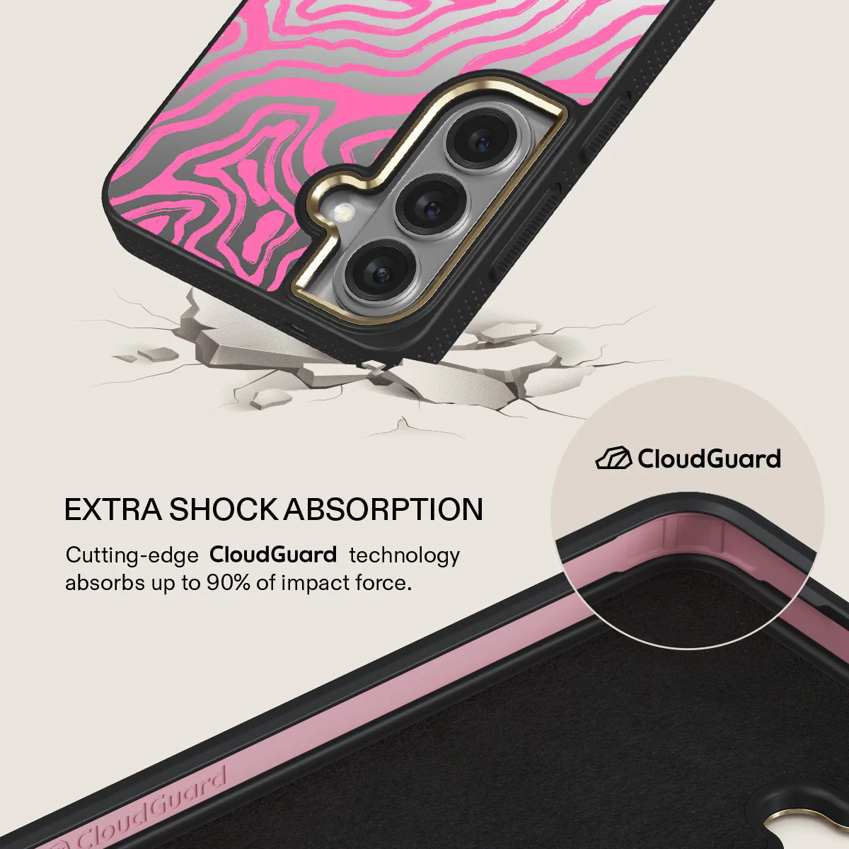 Pink Shores - Samsung Galaxy S26 Case - Image 42
