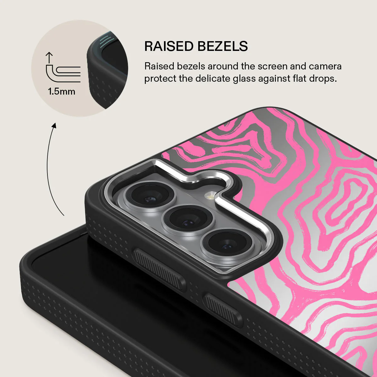 Pink Shores - Samsung Galaxy S26 Case - Image 60