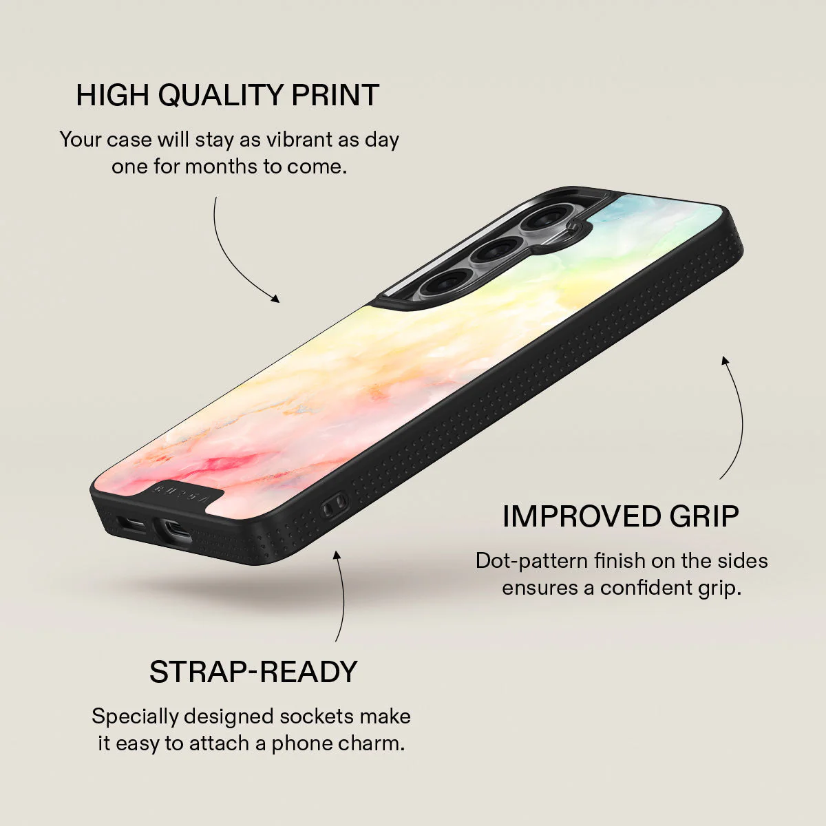 New Flame - Rainbow Samsung Galaxy S26 Plus Case - Image 16