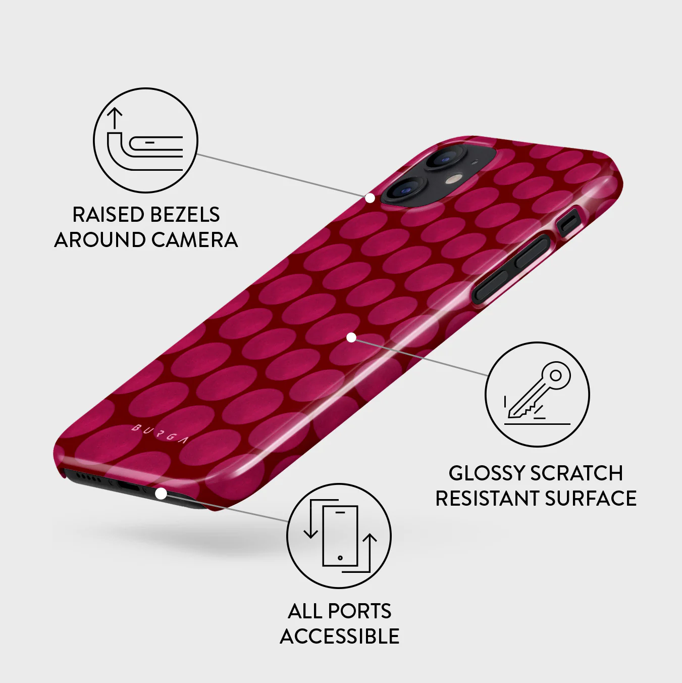 Reset Button - iPhone 12 Mini Case - Image 3