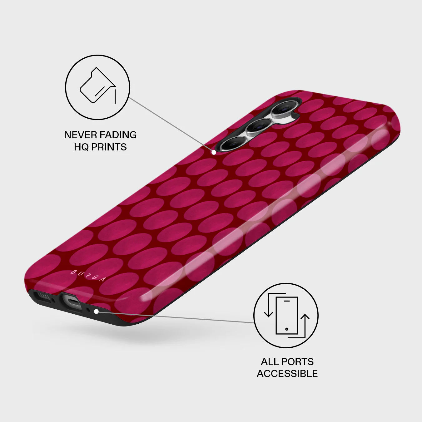 Reset Button - Samsung Galaxy A55 Case - Image 3