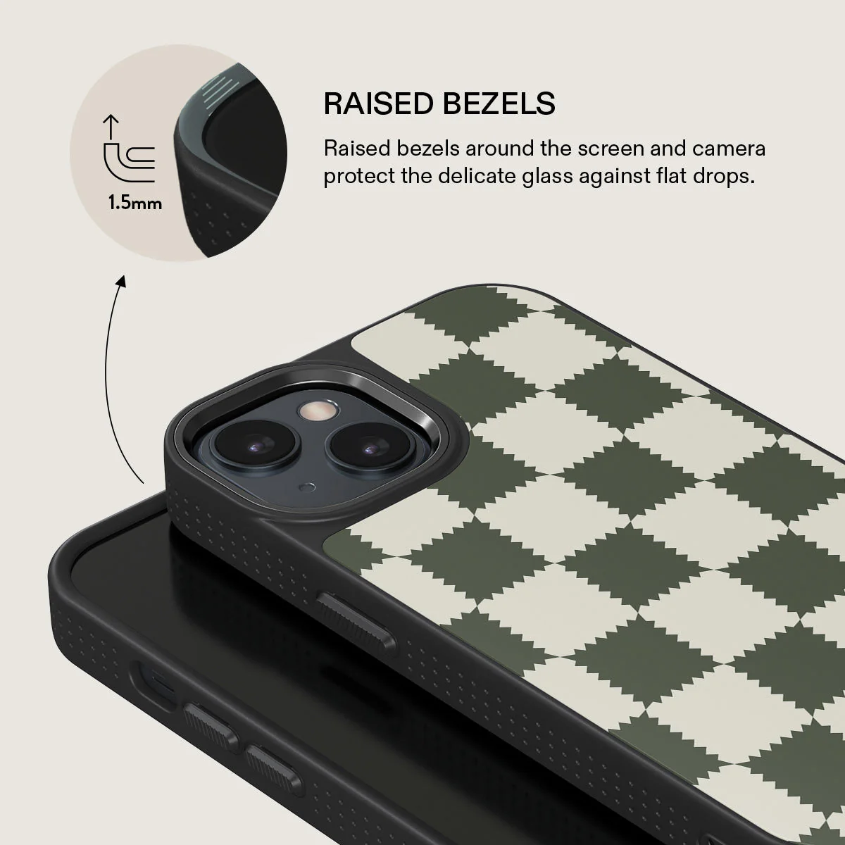 Retro Grid - iPhone 14 Plus Case - Image 15