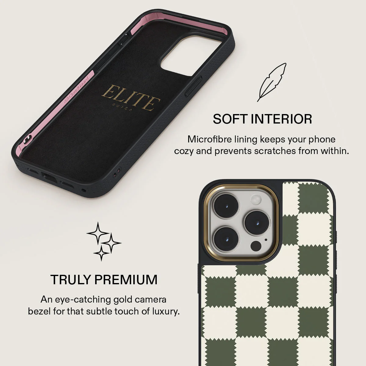 Retro Grid - iPhone 15 Pro Case - Image 10