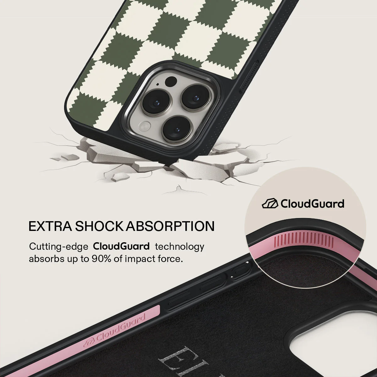 Retro Grid - iPhone 15 Pro Max Case - Image 14
