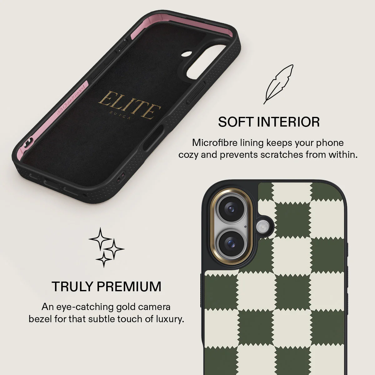 Retro Grid - iPhone 16 Plus Case - Image 11