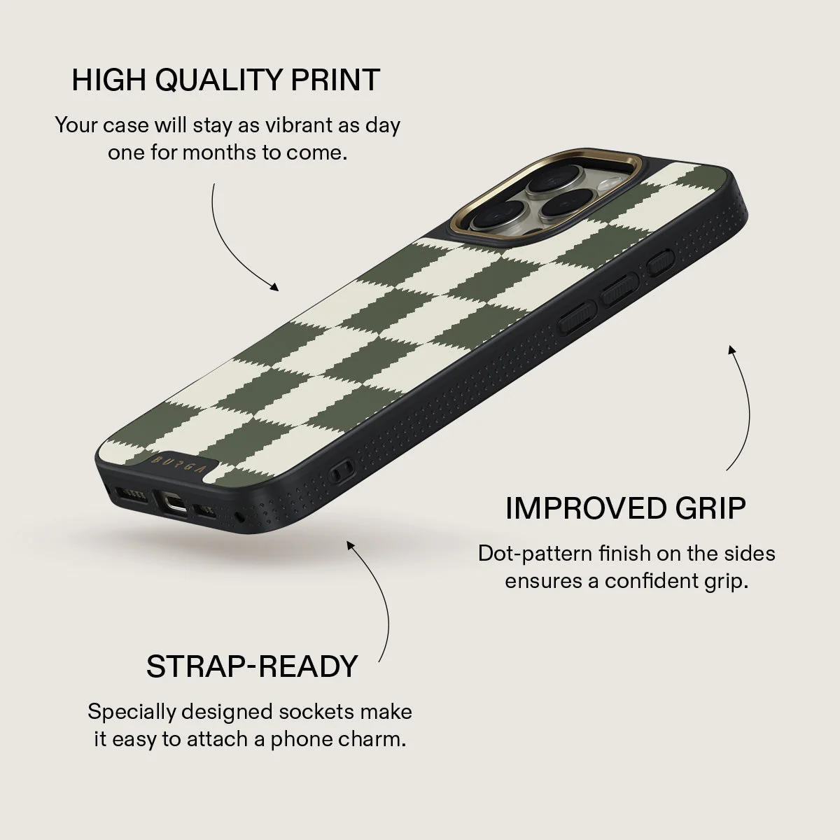 Retro Grid - iPhone 16 Pro Max Case - Image 10