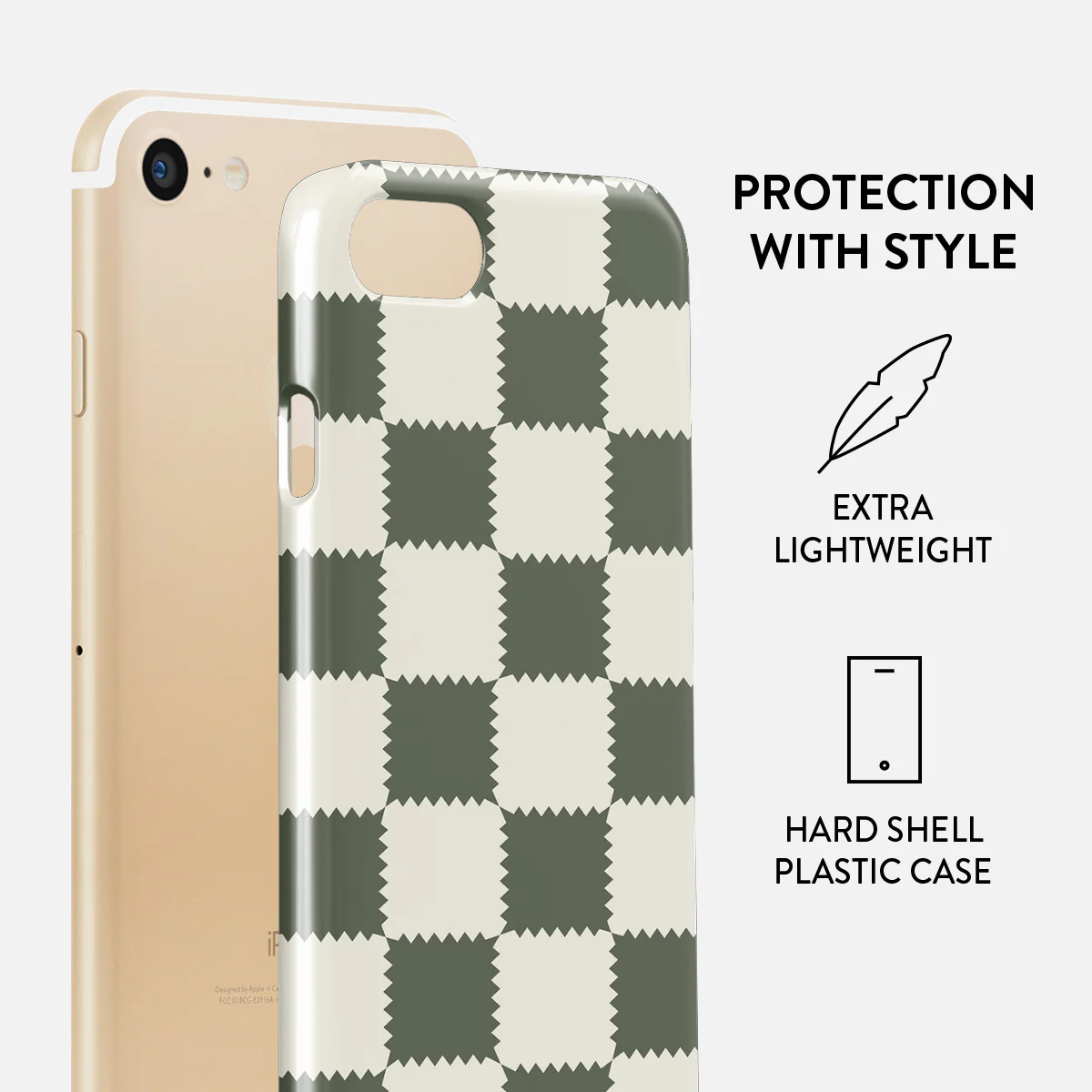 Retro Grid - iPhone SE (2022) Case - Image 2