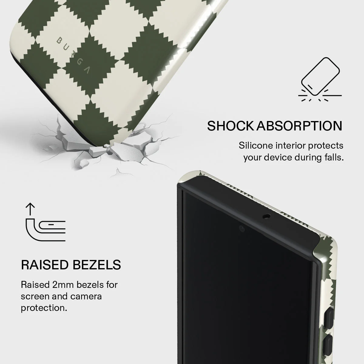 Retro Grid - Samsung Galaxy S22 Ultra Case - Image 4