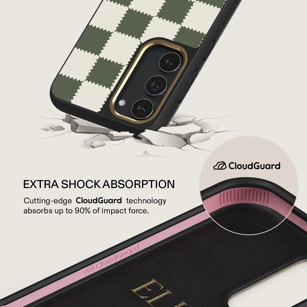 Retro Grid - Samsung Galaxy S23 Plus Case - Image 7