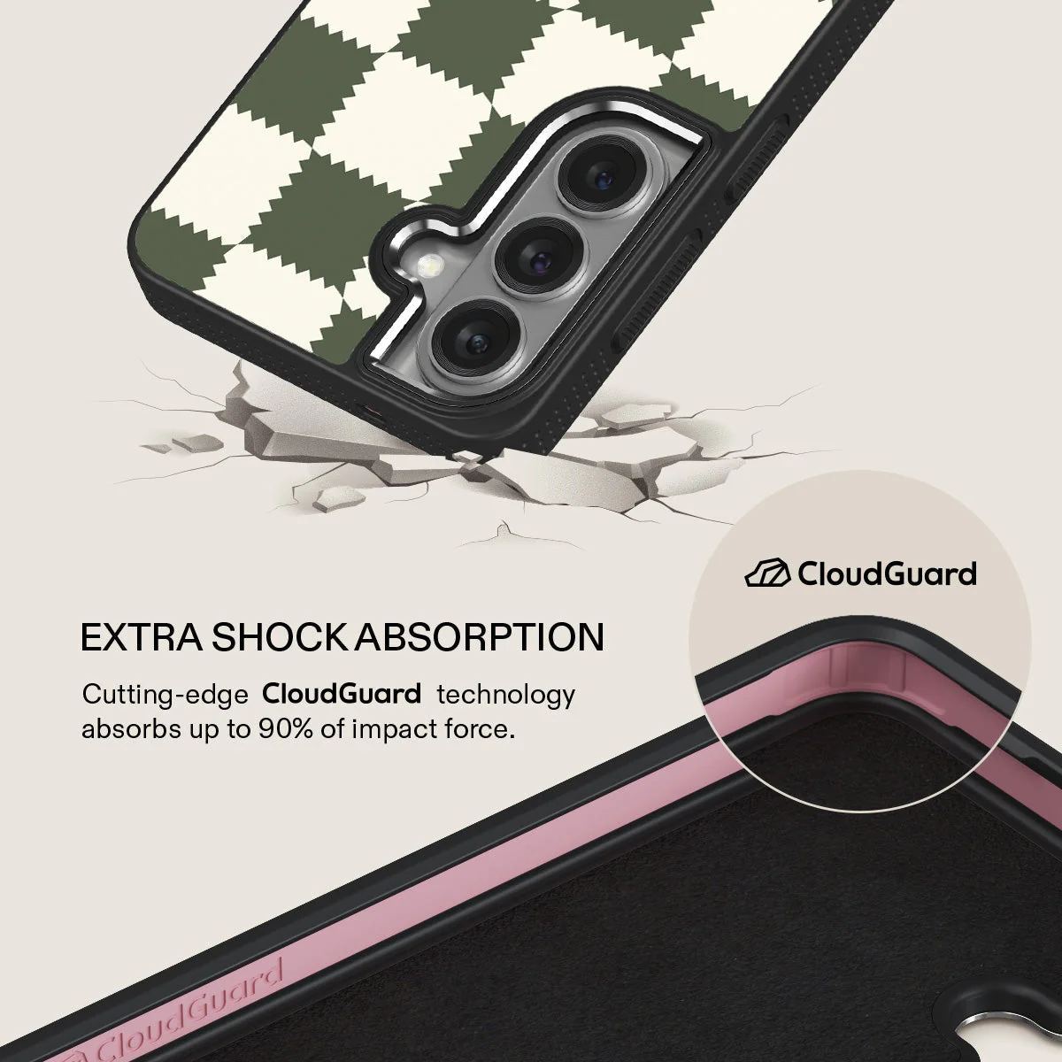 Retro Grid - Samsung Galaxy S26 Case - Image 14
