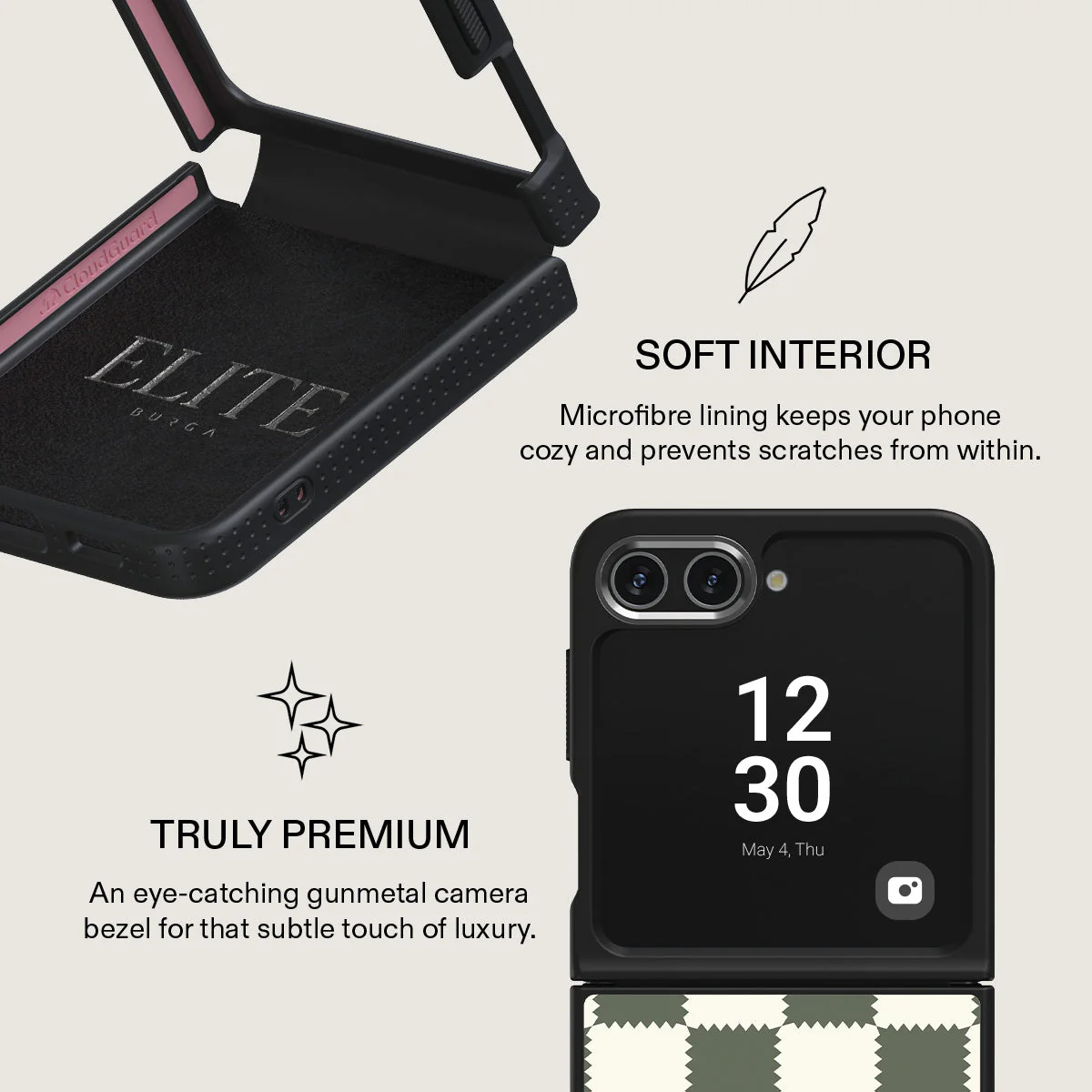 Retro Grid - Samsung Galaxy Z Flip 5 Case - Image 20
