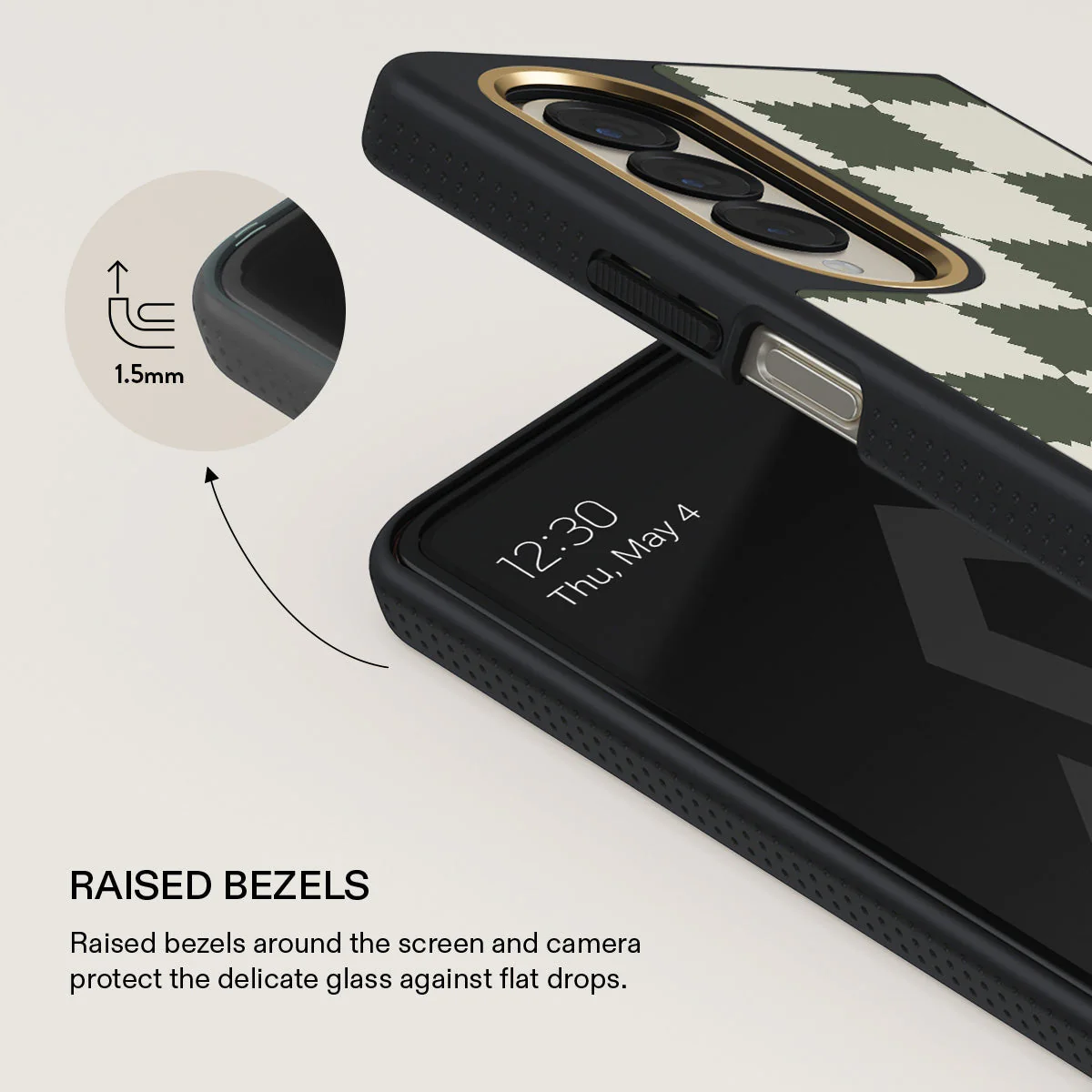 Retro Grid - Samsung Galaxy Z Fold 4 Case - Image 9