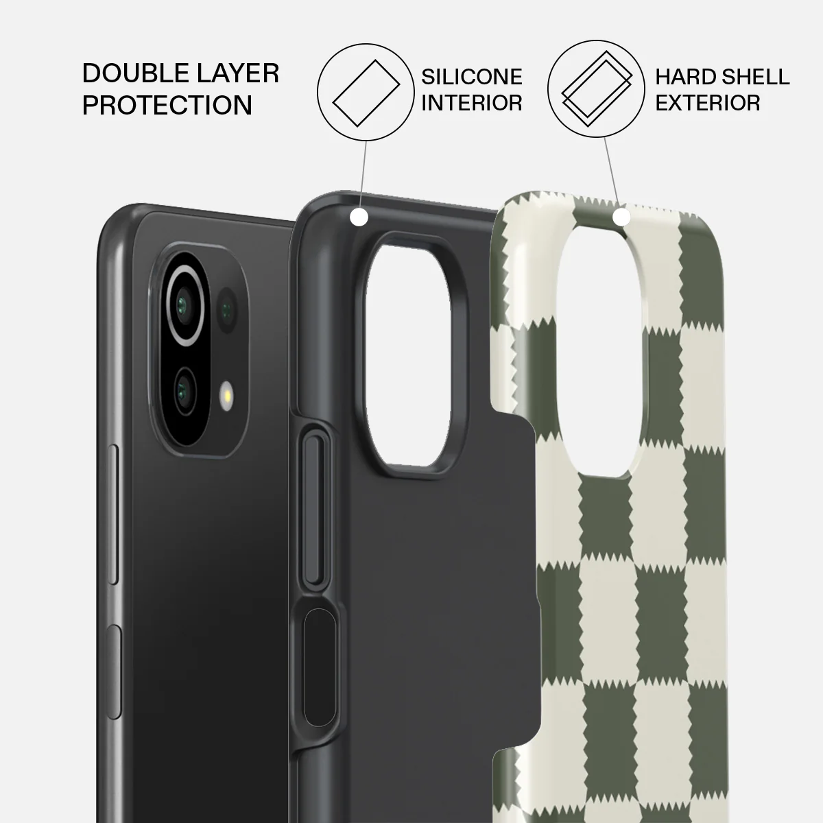 Retro Grid - Xiaomi 11 Lite 5G NE Case - Image 2