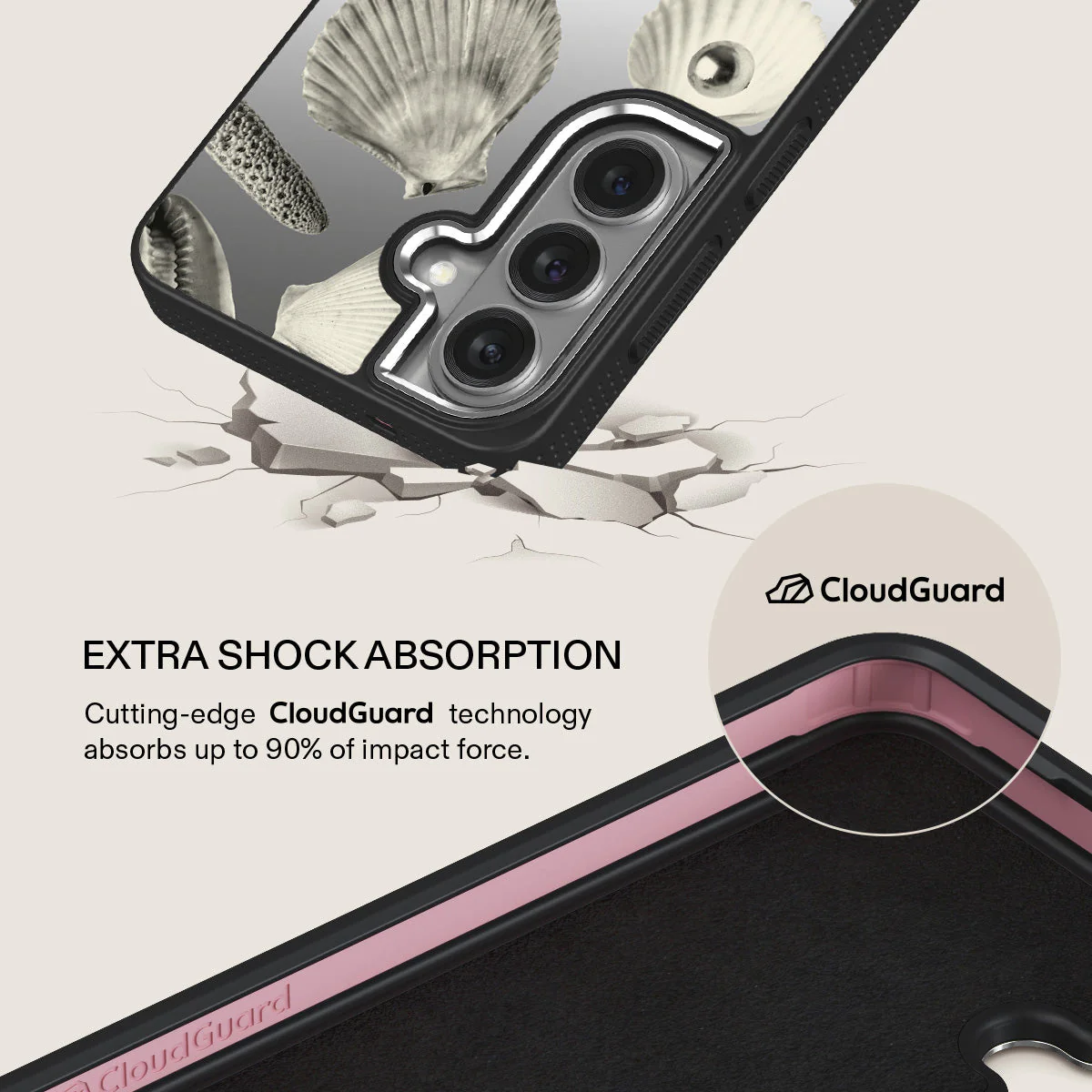 Shell Mosaic - Samsung Galaxy S26 Plus Case - Image 58