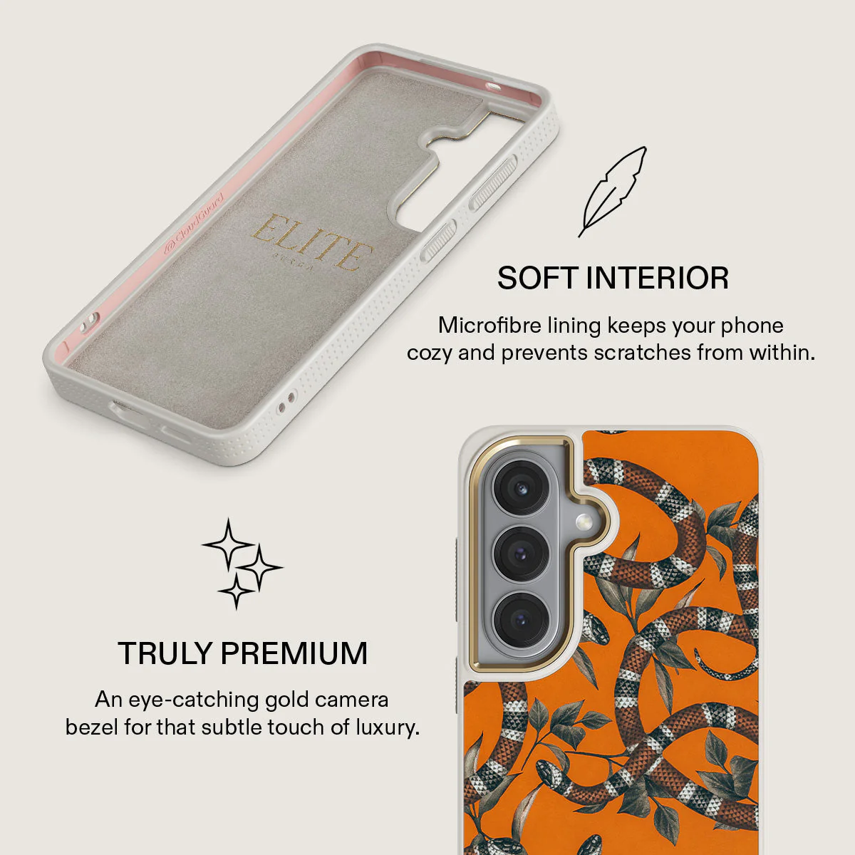 Bitter Apricot - Snake Samsung Galaxy S26 Plus Case - Image 31