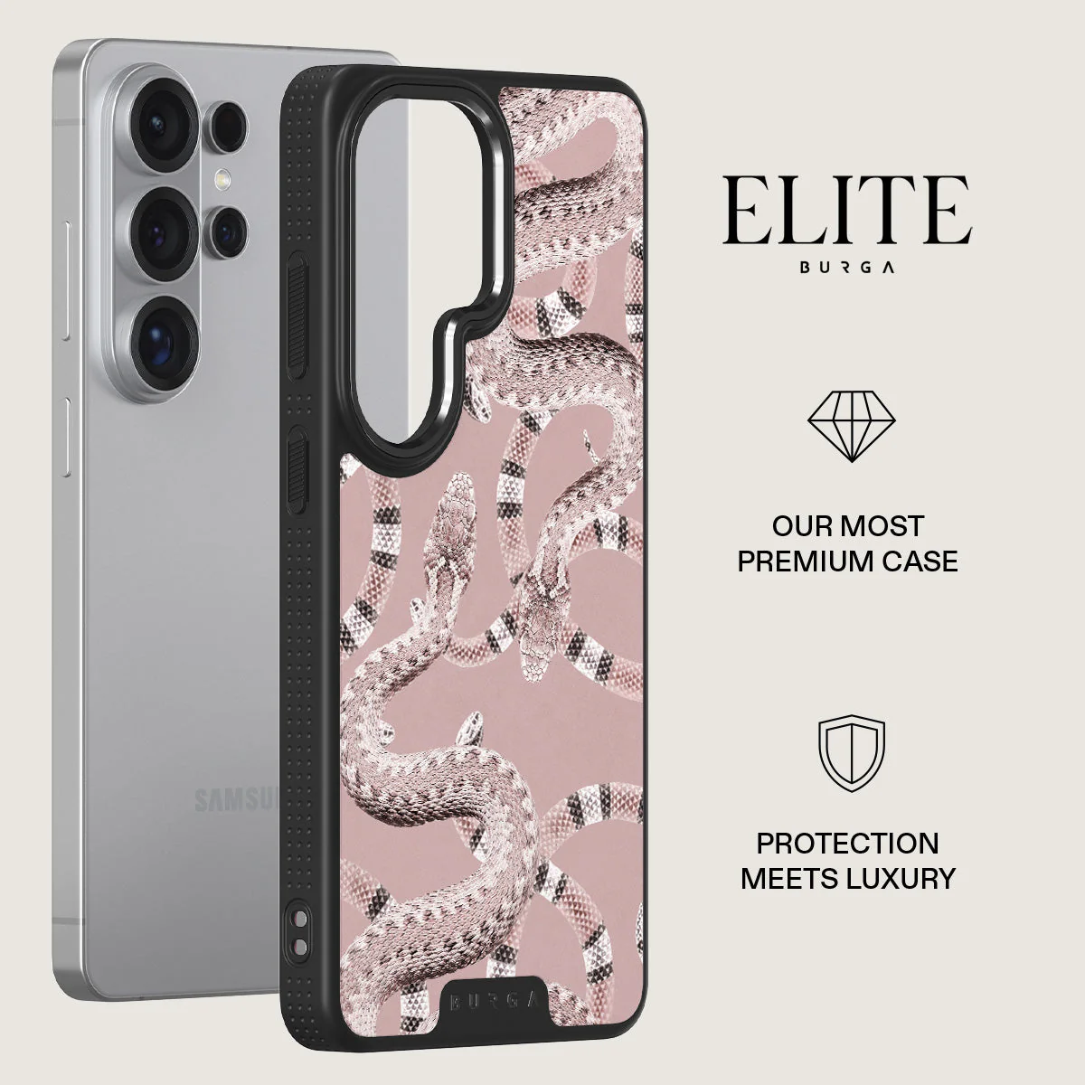 Poolside Glam - Snakes Samsung Galaxy S26 Ultra Case - Image 13