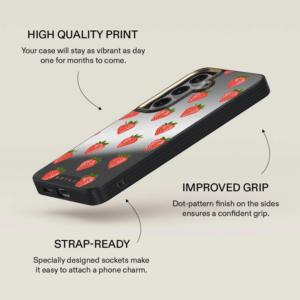 Strawberry Girl - Samsung Galaxy S26 Plus Case - Image 6