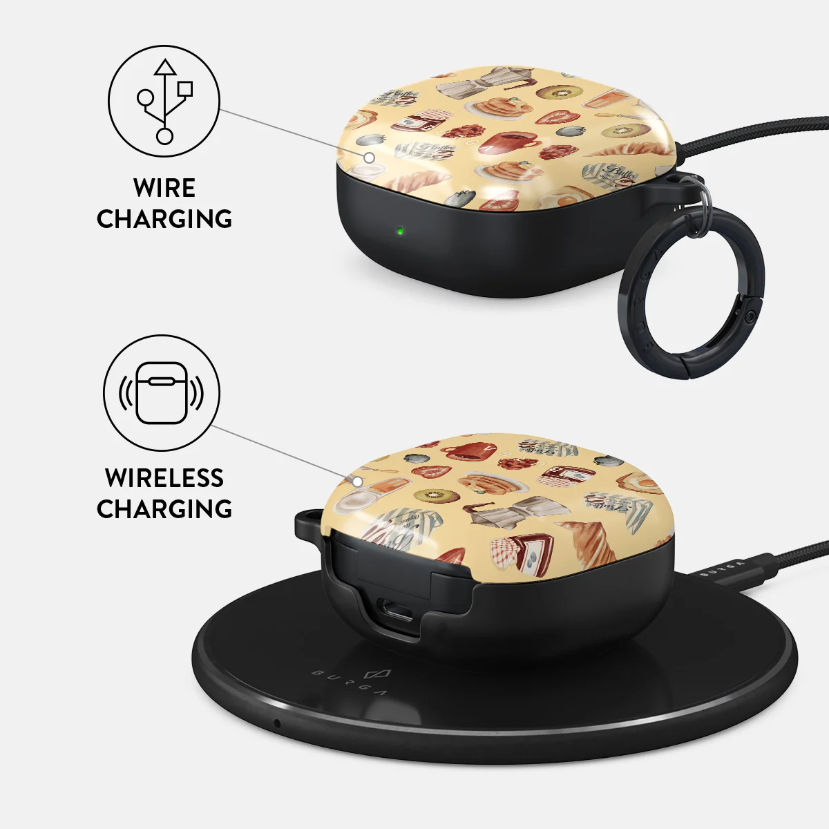 Sunny Side Up - Samsung Galaxy Buds FE Case - Image 3
