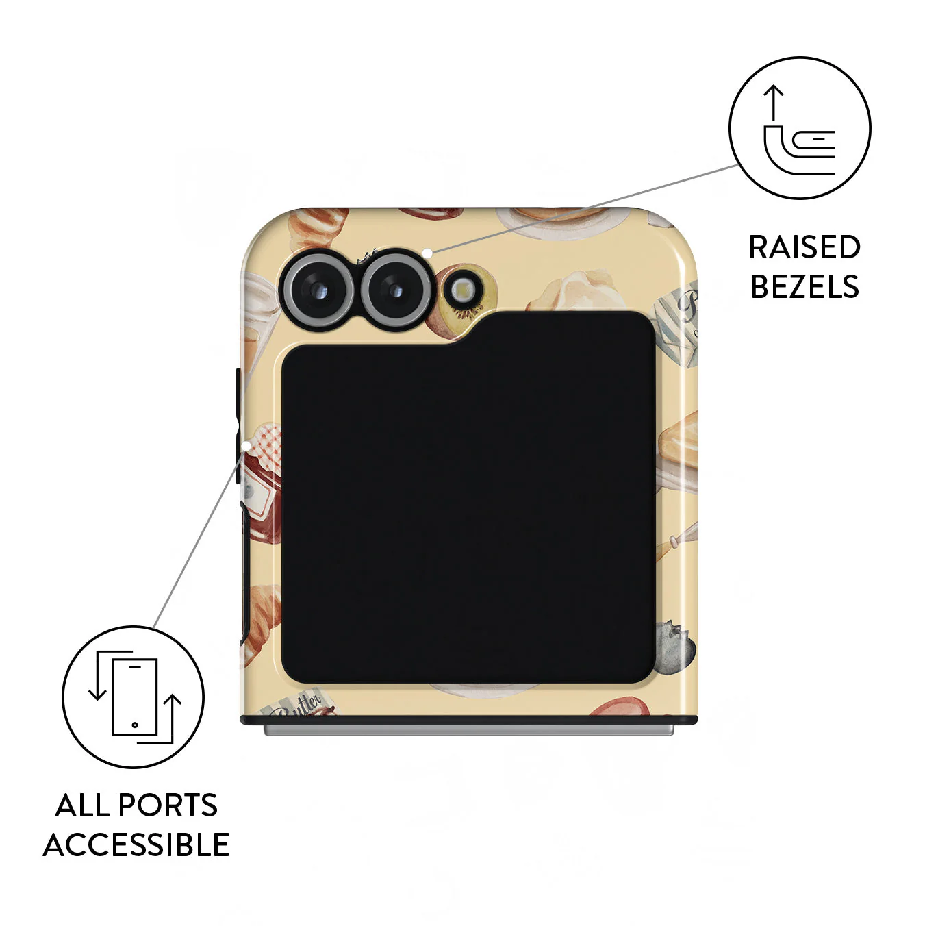 Sunny Side Up - Samsung Galaxy Z Flip 6 Case - Image 3