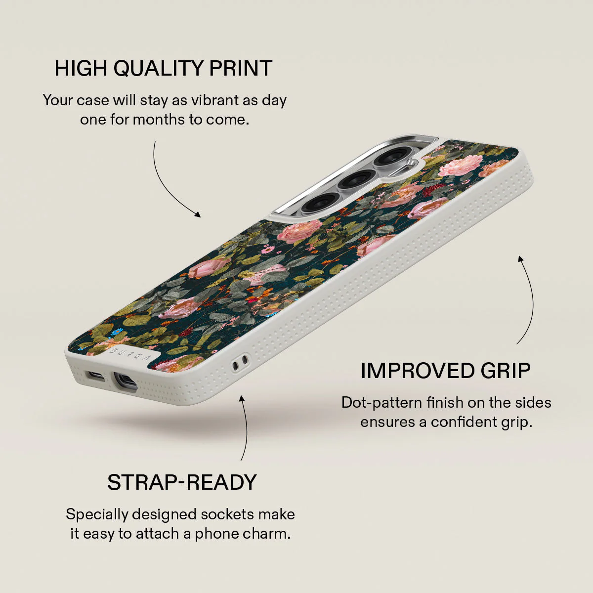 Bloomy Garden - Vintage Samsung Galaxy S26 Case - Image 37