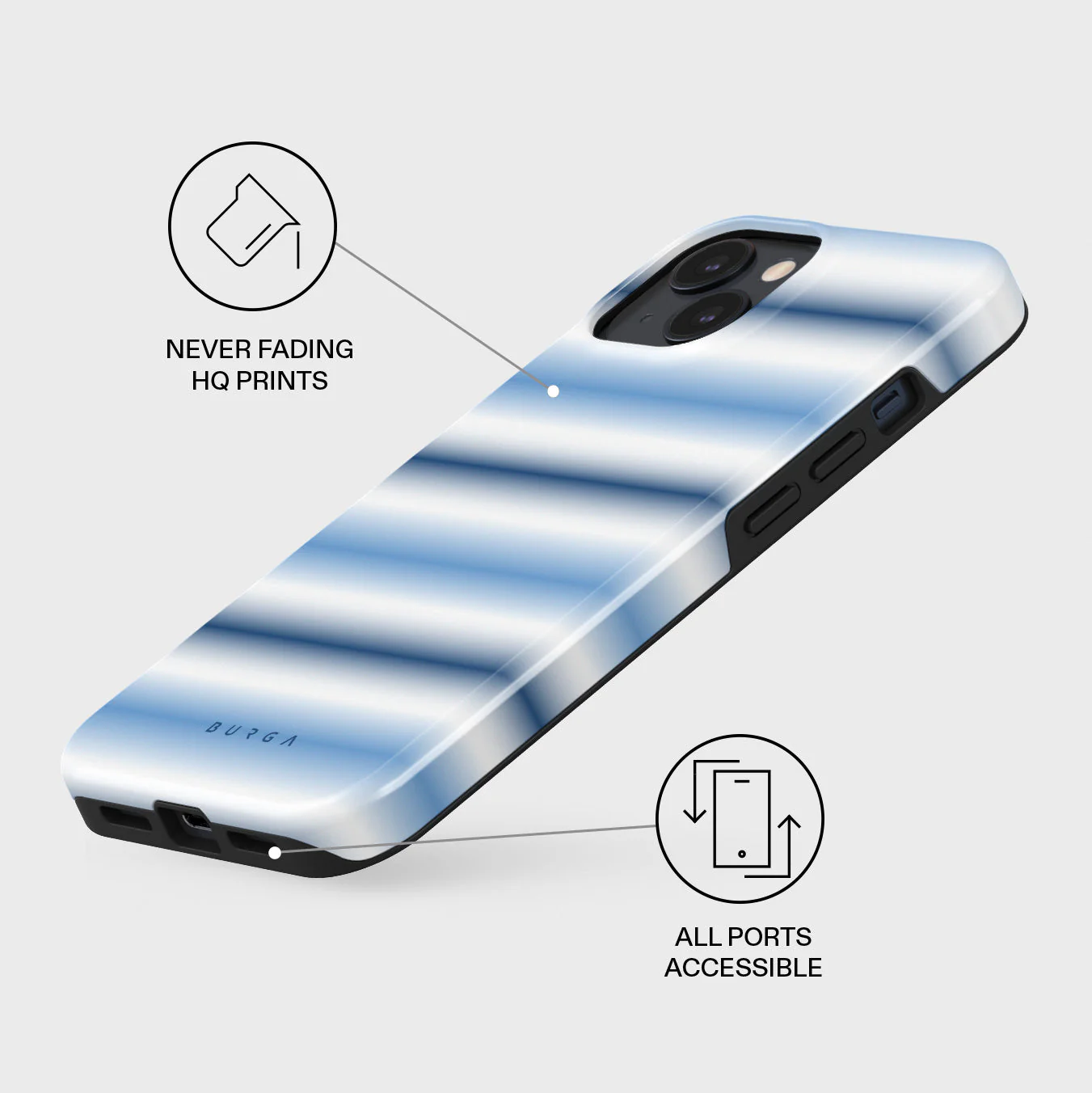 White Noise - iPhone 15 Plus Case - Image 3