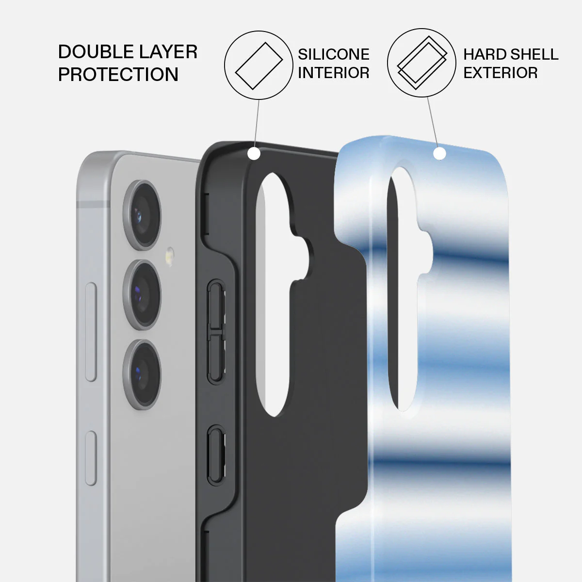 White Noise - Samsung Galaxy S24 Case - Image 2