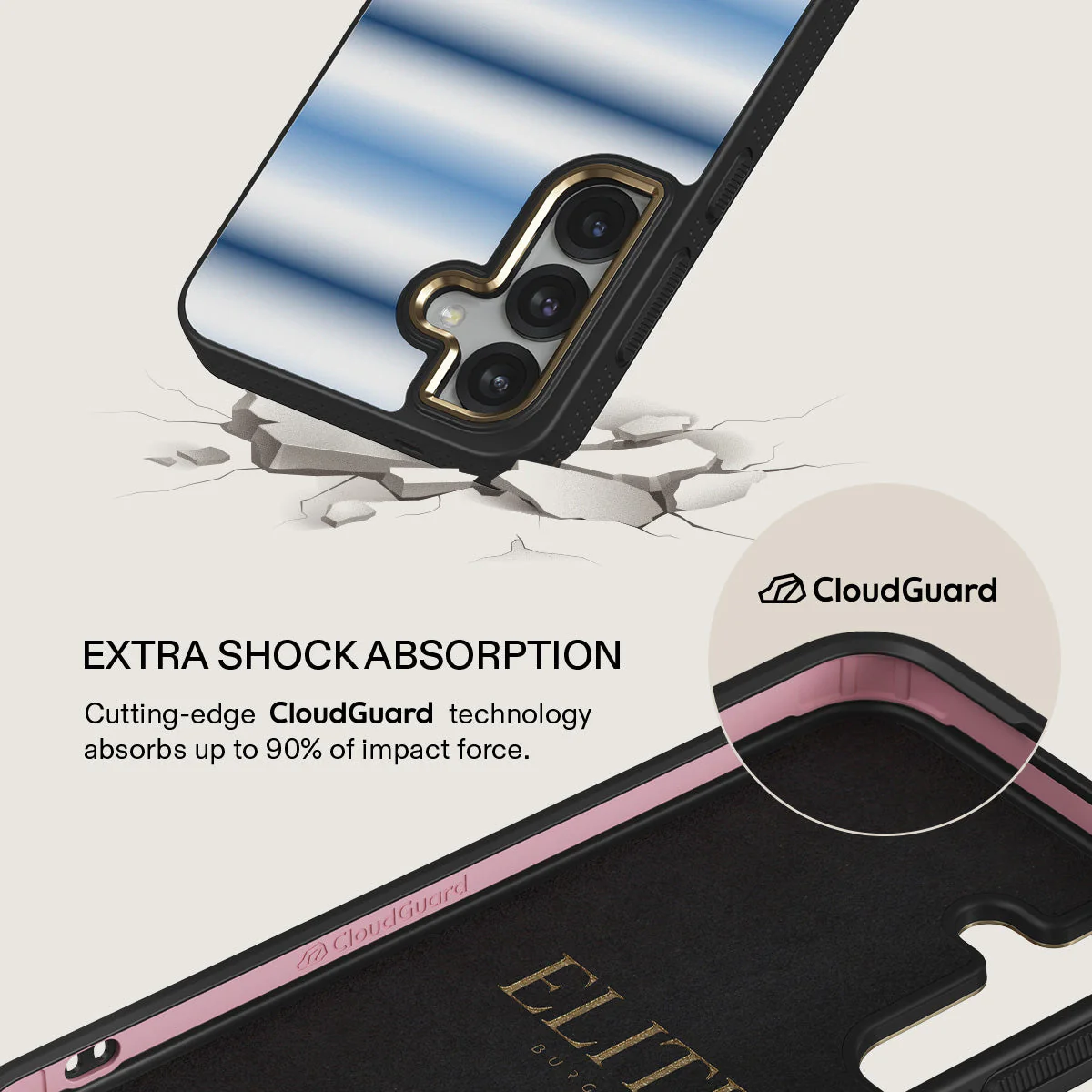 White Noise - Samsung Galaxy S25 Case - Image 7