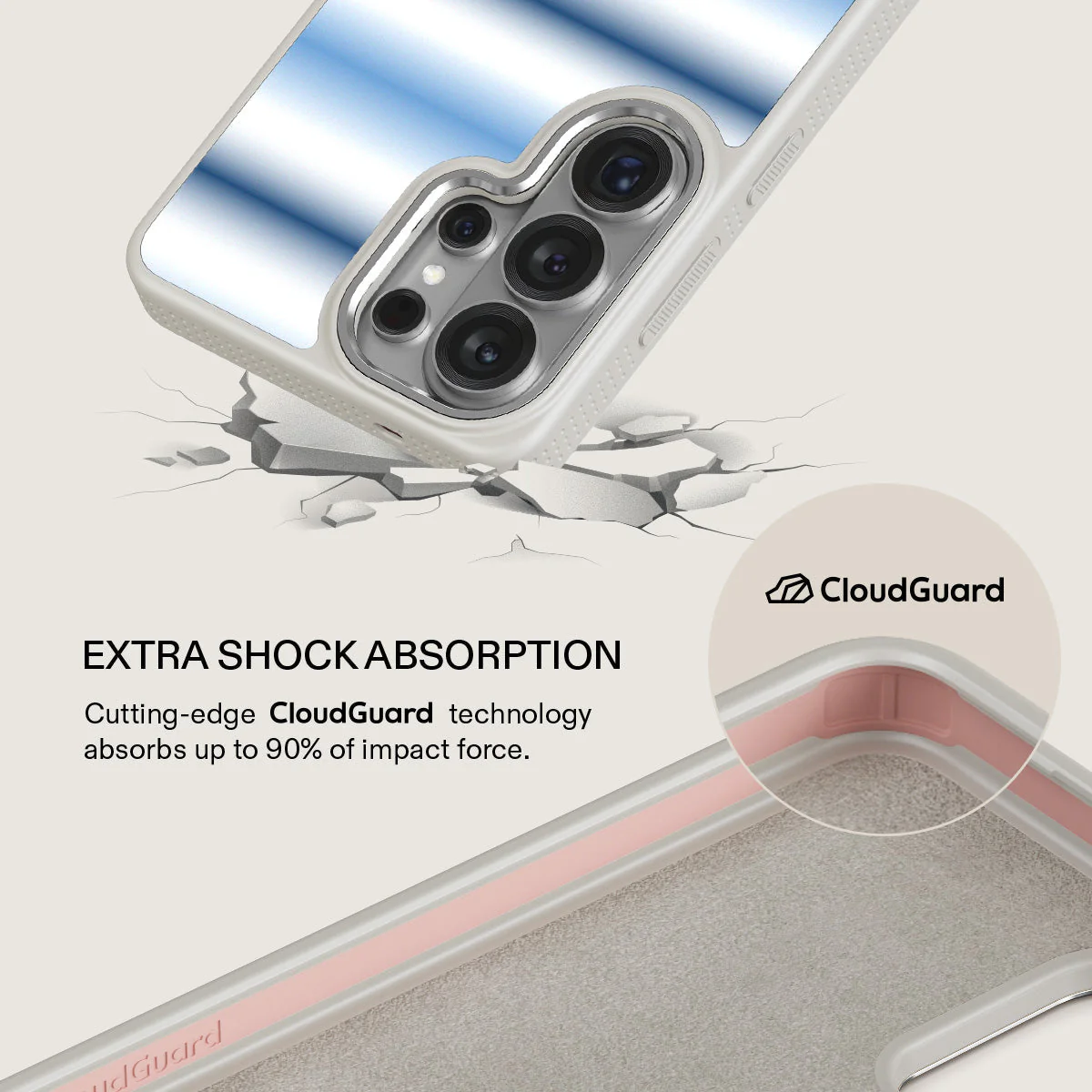 White Noise - Samsung Galaxy S26 Ultra Case - Image 35