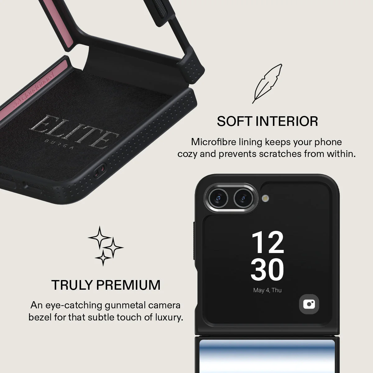White Noise - Samsung Galaxy Z Flip 5 Case - Image 20
