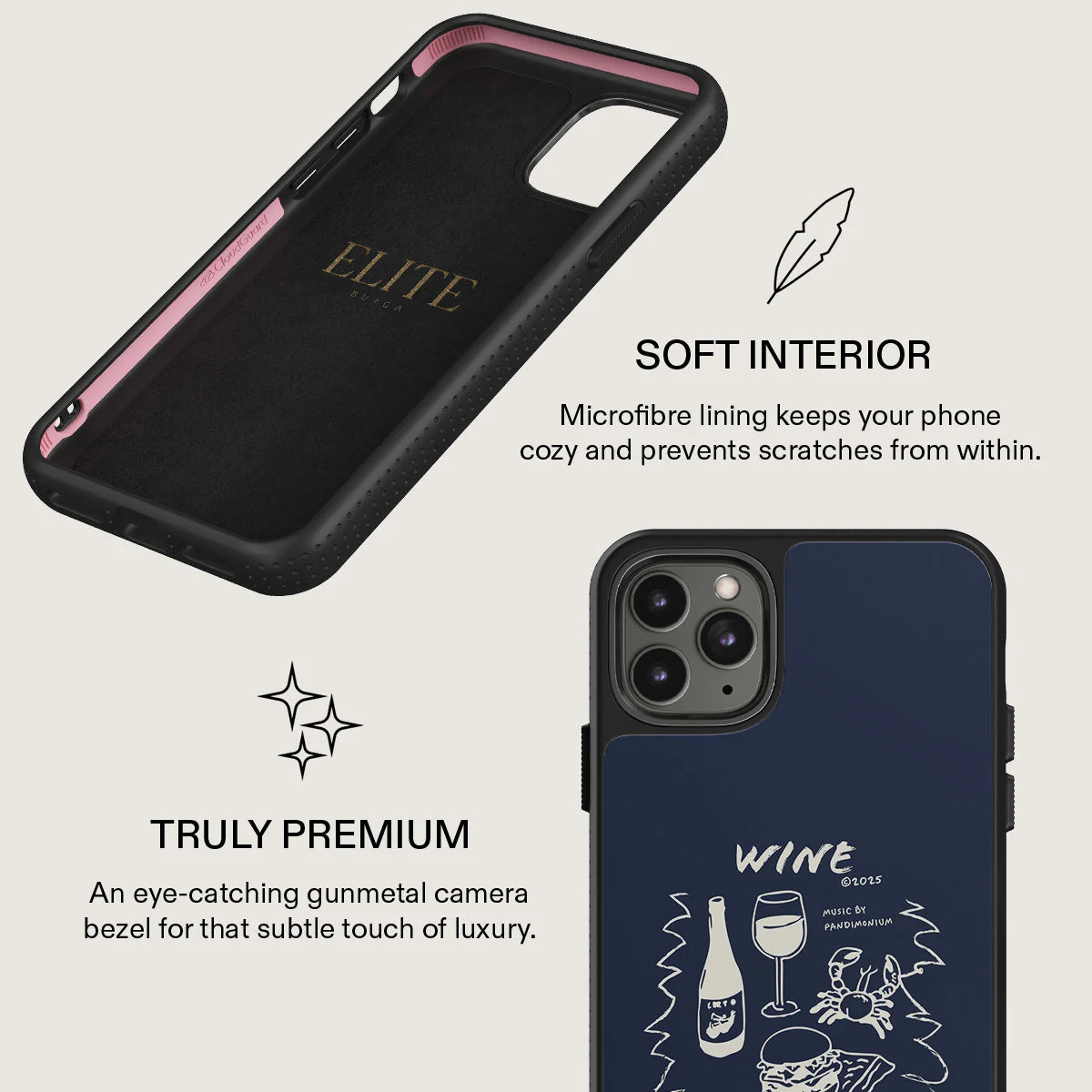 Wine & Dine - iPhone 11 Pro Case - Image 21